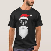 Vrolijk Grappig Kerstman Hoed Kerstman Familie Chr T-shirt (Voorkant)