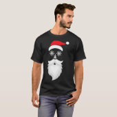 Vrolijk Grappig Kerstman Hoed Kerstman Familie Chr T-shirt (Voorkant volledig)