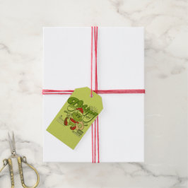 💚 vrolijk grinchmas | Grappige Kerst T-shirt | Cadeaulabel