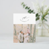 Vrolijk, Groet, Familiefoto, Glimlachend Script Briefkaart (Staand voorkant)