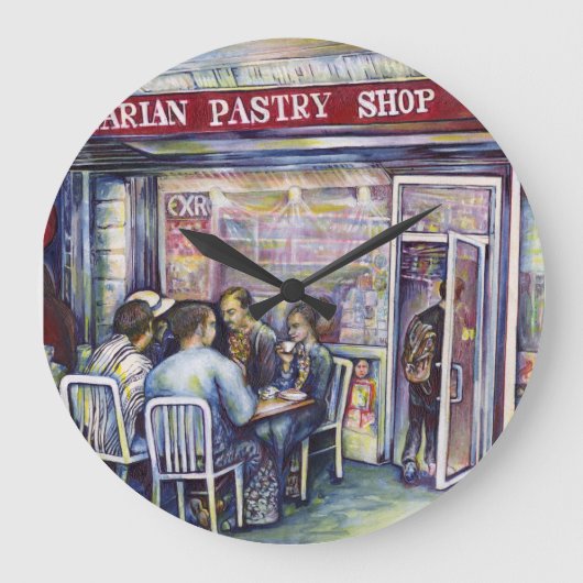 vrolijk grote klok (Voorkant)