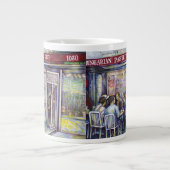 vrolijk grote koffiekop (Voorkant)