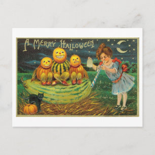 Vrolijk Halloween Briefkaart