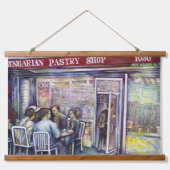 vrolijk hangend wandkleed (Voorkant)