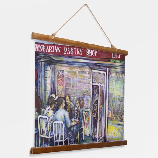 vrolijk hangend wandkleed (Gebogen)