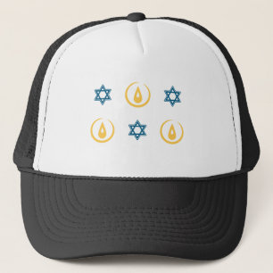 Vrolijk Hanukka Trucker Pet