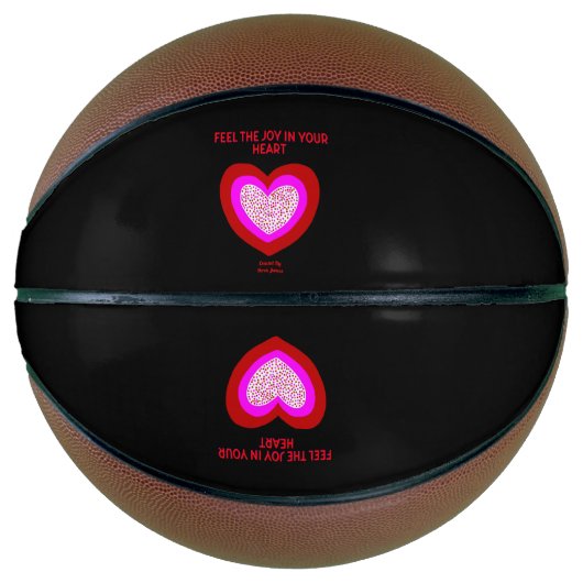 Vrolijk hart basketbal (Voorkant)