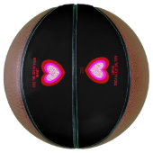 Vrolijk hart basketbal (Verticaal)