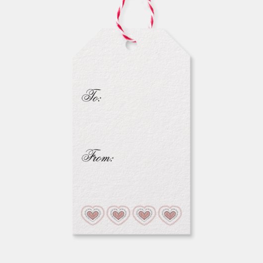 Vrolijk Hart Gift Label (Leopard) Cadeaulabel (Achterkant)