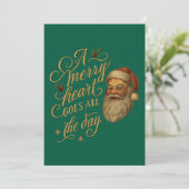 Vrolijk Hart  Kaart (Staand voorkant)