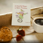 Vrolijk hart wordt goed Kaart