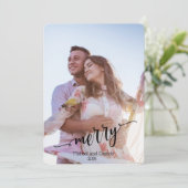 Vrolijk - Hedendaagse Kerstfoto (Staand voorkant)