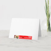 Vrolijk, heel, Gelukkige Kerstkaart Feestdagen Kaart (Achterkant)