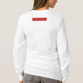 Vrolijk & helder | Aangepaste naam op achterzijde T-shirt (Achterkant)