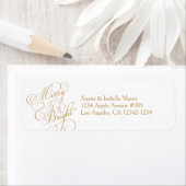 Vrolijk & helder | Goud/Wit Etiket (Insitu)