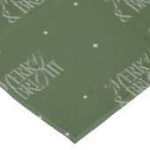 Vrolijk & Helder Groen Vakantie Tafelkleed (Gekanteld)