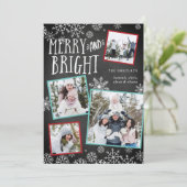 Vrolijk & helder | Kerst Foto Collage Kaart (Staand voorkant)