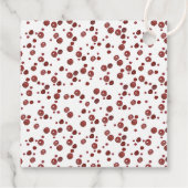 Vrolijk & helder | Kerstcadeaubonnen Bedankjes Labels (Achterkant)