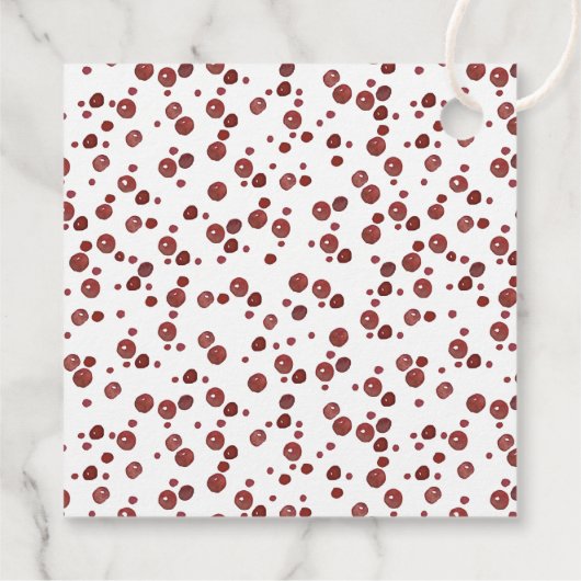 Vrolijk & helder | Kerstcadeaubonnen Bedankjes Labels (Achterkant)