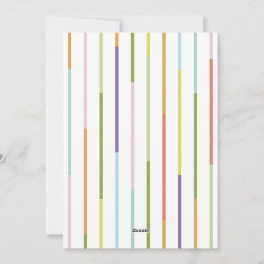 Vrolijk helder kleurrijk plezier drie foto kerst feestdagenkaart (Achterkant)