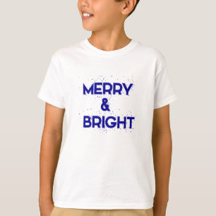 Vrolijk & Helder met sneeuwvlokken T-shirt