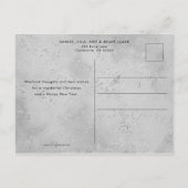 Vrolijk & Helder Modern Script en foto Briefkaart (Achterkant)