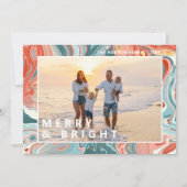 Vrolijk & Helder Modern Vloeibaar Marmer Foto Vaka (Voorkant)