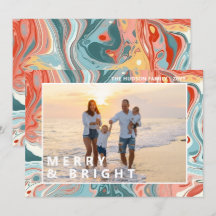 Vrolijk & Helder Modern Vloeibaar Marmer Foto Vaka