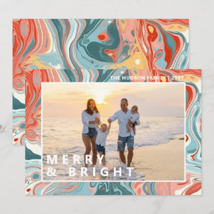 Vrolijk & Helder Modern Vloeibaar Marmer Foto Vaka