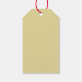 Vrolijk & helder | Pastel Groen Gradiënt & Goud Cadeaulabel (Achterkant)