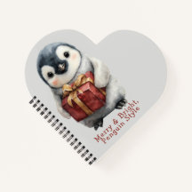 Vrolijk & Helder Pinguïn Kerstmis