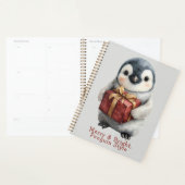 Vrolijk & Helder Pinguïn Kerstmis Planner (Display)