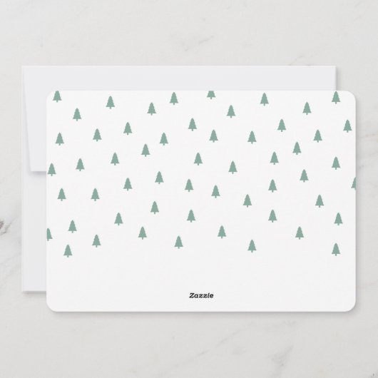 Vrolijk & Helder Retro Kleurrijk 4 Foto Kerstmis Feestdagenkaart (Achterkant)