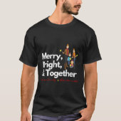 Vrolijk, helder & samen Kerst Shirt (Voorkant)