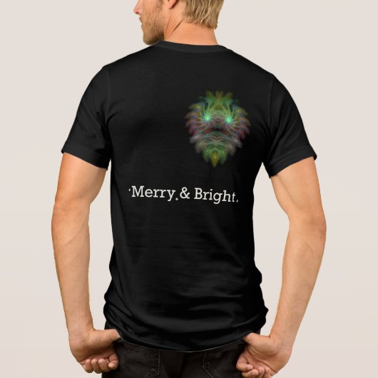 Vrolijk & Helder Tri-Blend Shirt (Achterkant)
