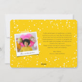 Vrolijk & Helder Wit Glow Magische Kerstfoto Feestdagenkaart (Achterkant)