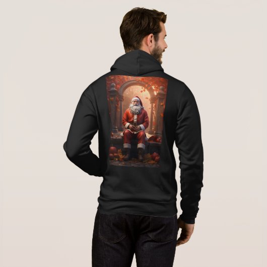 Vrolijk het uit hoodie (Achterkant volledig)