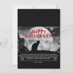 vrolijk Holloween Kaart<br><div class="desc">Invitation Card happy holloween</div>