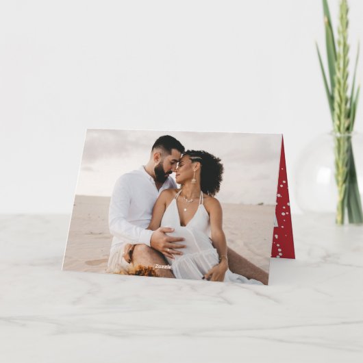 Vrolijk huwde alles gelukkig de Moderne Kaart van (Achterkant)