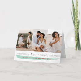 Vrolijk huwde alles gelukkig de Moderne Kaart van