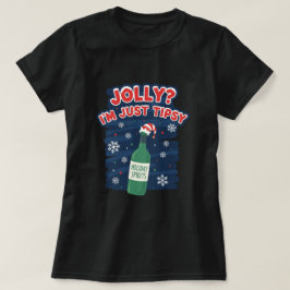 Vrolijk? Ik ben gewoon een beetje aangeschoten T-shirt