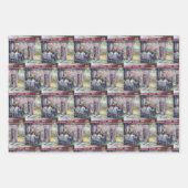 vrolijk inpakpapier vel (Voorkant 3)