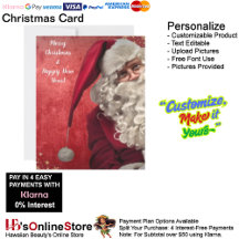 Vrolijk Jolly Santa Claus Rood Wit Kerstmis