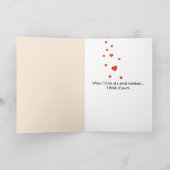 Vrolijk Jubileum met een hart Kaart (Binnen)