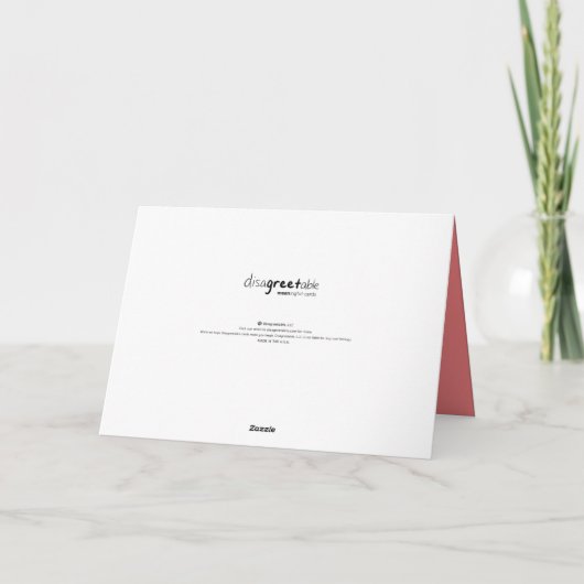 Vrolijk Jubileum! Of te laat? Kaart (Achterkant)