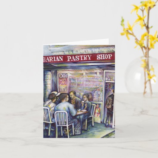 vrolijk kaart (Gele Bloem)