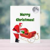 Vrolijk Kerst Acryl teken Acryl Bord (Neutraal)