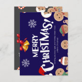 Vrolijk kerst baby Briefkaart (Voorkant / Achterkant)