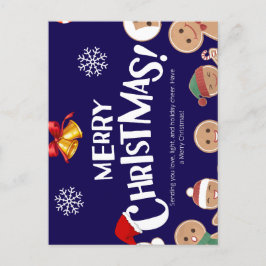 Vrolijk kerst baby Briefkaart