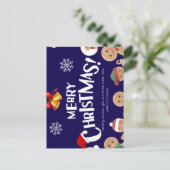 Vrolijk kerst baby Briefkaart (Staand voorkant)